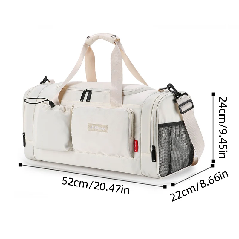 Yoga Gym Backpack Travel Bag for Women Men Fitness Training Beach Pool Dry Wet Shoes Pocket Outdoor Sports Swimming Daypack Bag 6