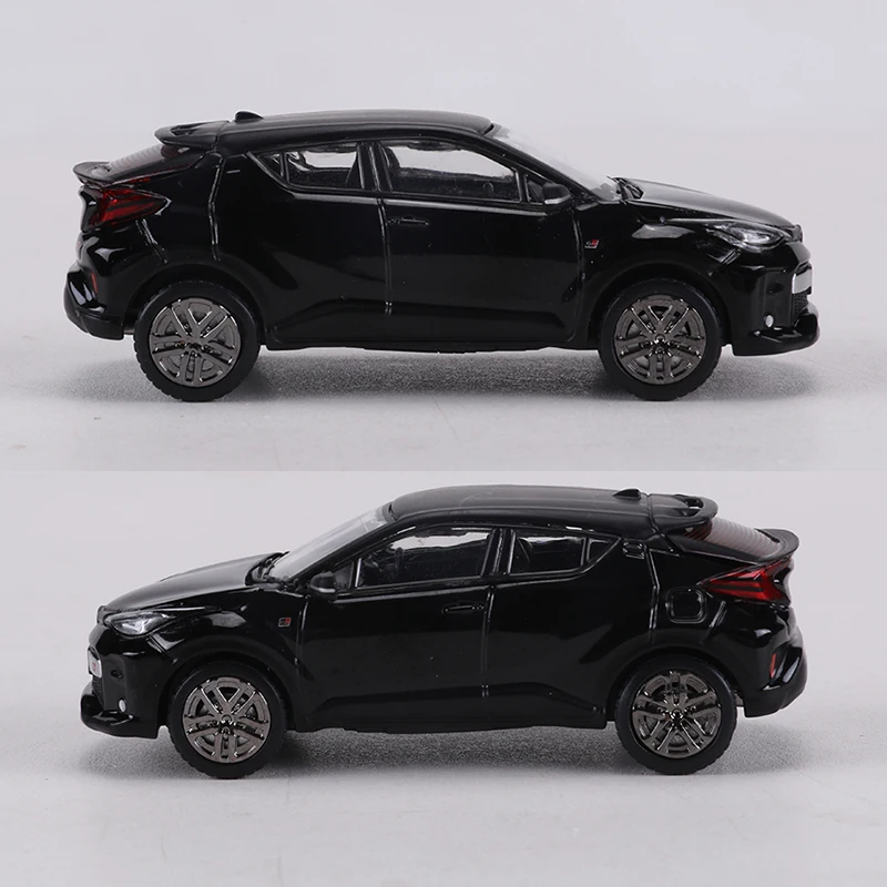 Premium 1:64 Black Hybrid GR Sport Model Car Replica