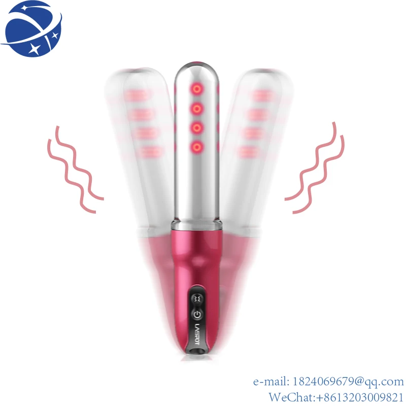 

Yun yimмассаж, вагинальное подтягивающее лазерное устройство, Женская Чистка влагалища, 650 нм, красное быстрое вибрирующее массажное уход