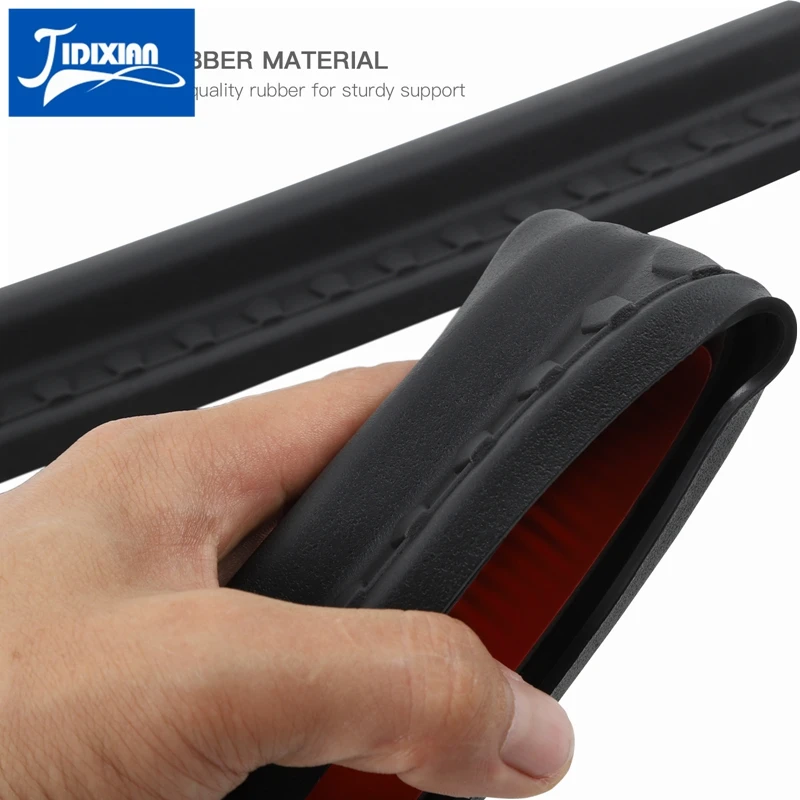 Car Threshold Protector Car Trunk Door Sill Protector Threshold Protection Strip JIDIXIAN Car Door Sill Scuff Plate Entry Guard Welcome Pedal Trim For Jeep Wrangler TJ 1997-2006 Accessories