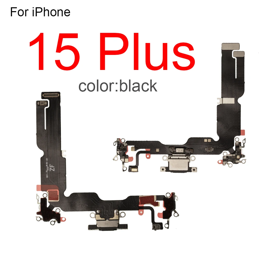 Charging Port Flex Cable with Microphone Ribbon for USB Charger Dock Repair