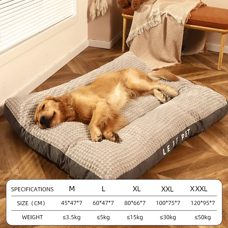 thumbnail image 1 of HOOPET-cama cálida para dormir para perros, manta suave de lana para mascotas, estera desmontable para cachorros y gatos, cojín para perros pequeños, medianos y grandes, suministros para mascotas, 1 of 4