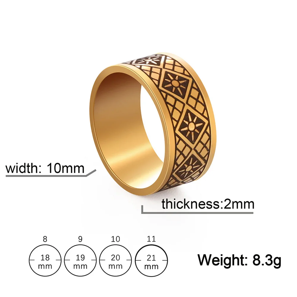 Geometrische einfache Raute Ring Edelstahl minimalist ischen Frauen Sonnen ringe Modeschmuck Valentinstag Geschenk für Liebhaber Schmuck – Detail 6