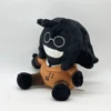 Green Cat Series - Black Grinning Monster Regretevator Split Bive Plush Doll - Cute and Unique Stuffed Toy - Ideal Gift 1