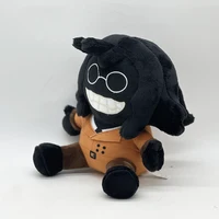 Green Cat Series - Black Grinning Monster Regretevator Split Bive Plush Doll - Cute and Unique Stuffed Toy - Ideal Gift 1