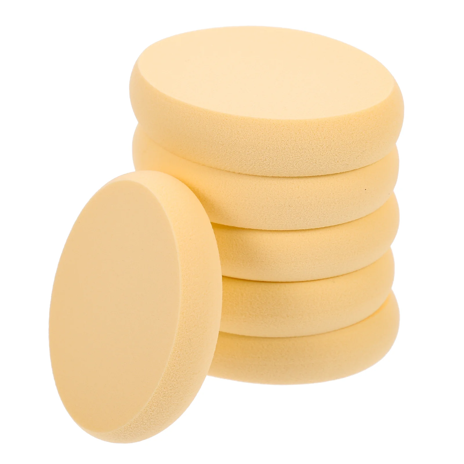 

6 Pcs Puff Face Sponges Foundation Makeup Blending Blender Make-up Powder Accessory Supple Pads Girl Concealer