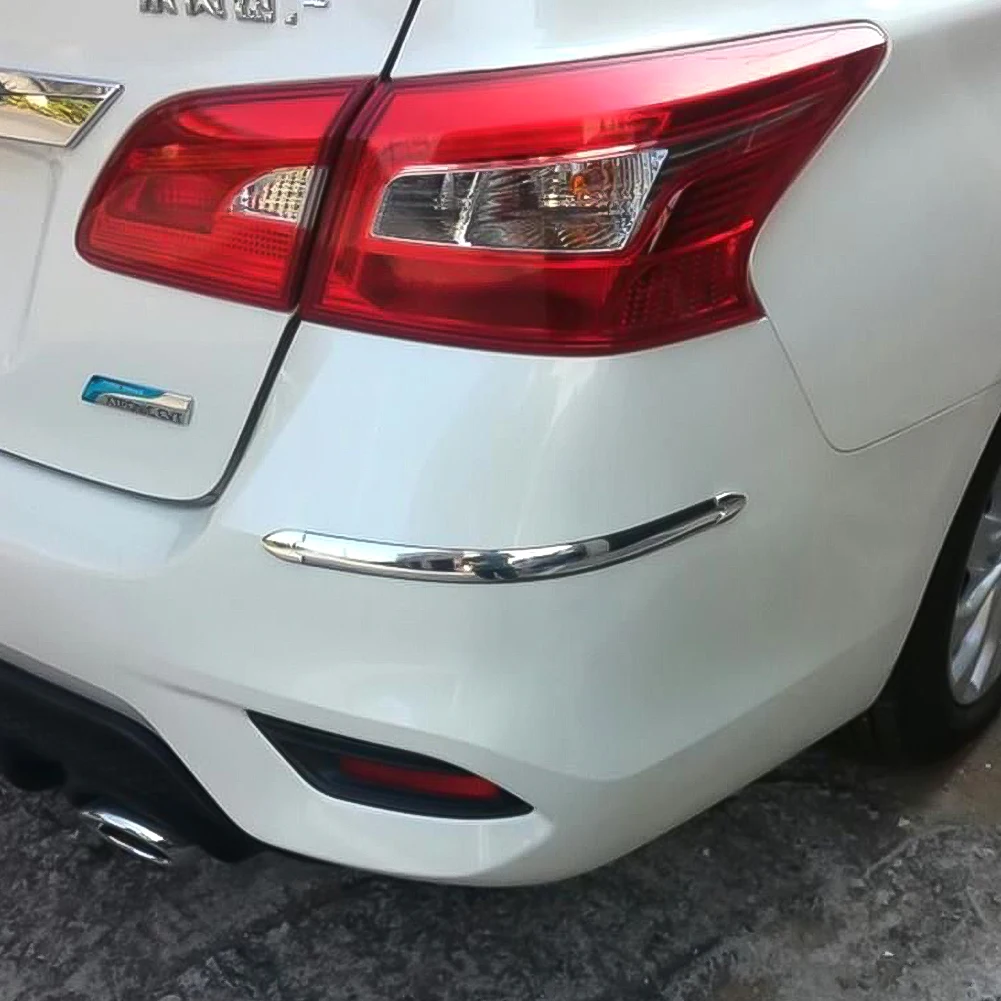 4 stücke Auto Rand Anti-kollision Streifen Stoßstange Schutz Schutz Bar Anti-reiben Kratzen Stoßstange Crash Styling Auto zubehör – Detail 4