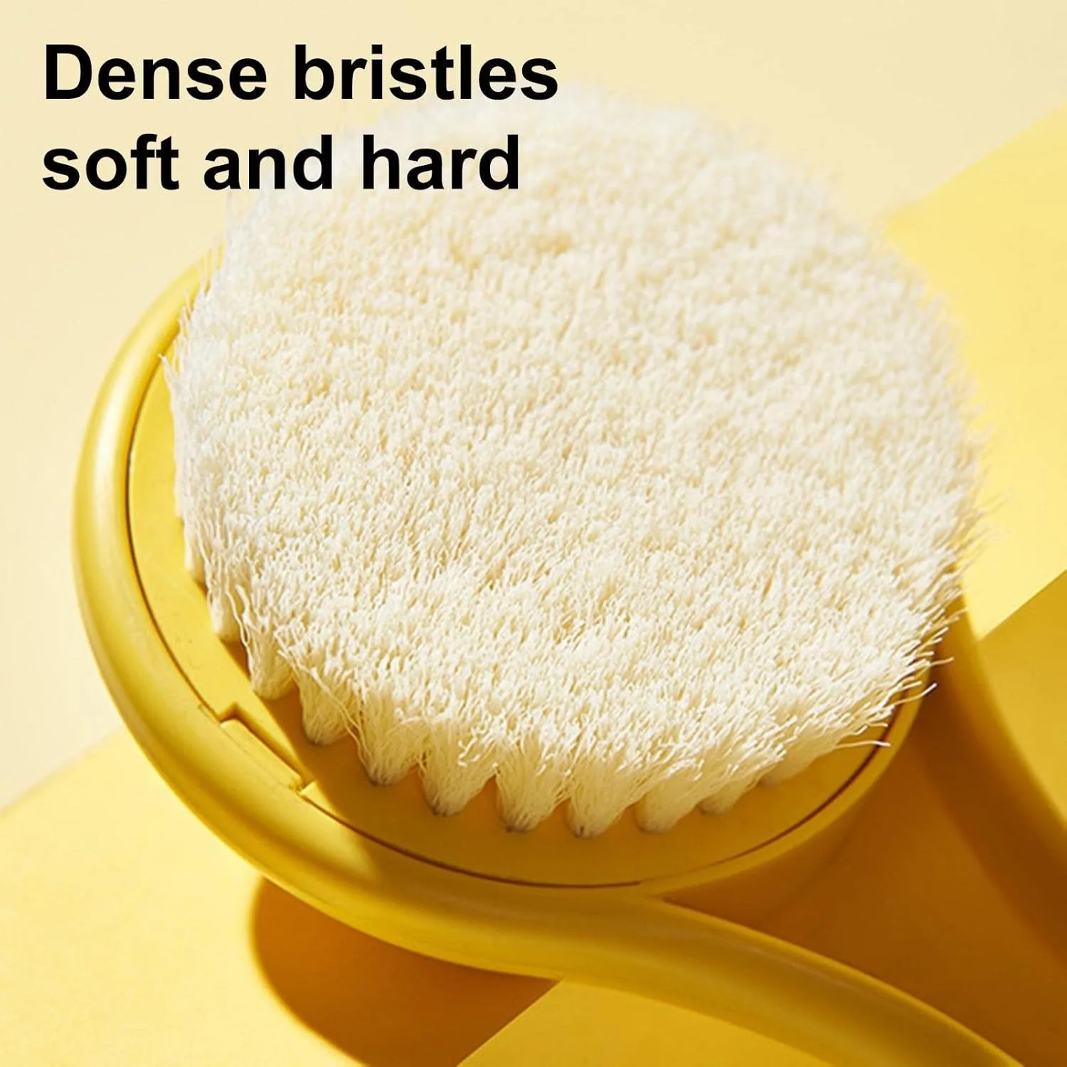 1pcs Long Handle Silicone Bath Brush, Soft Bristle Exfoliating Back Scrubber, Durable Easy Clean Home Shower Tool, Hygienic Material, Spa Essential 2