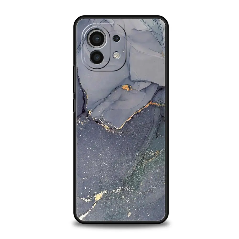 Marble Art Fashion Soft Shell Phone Case Cover