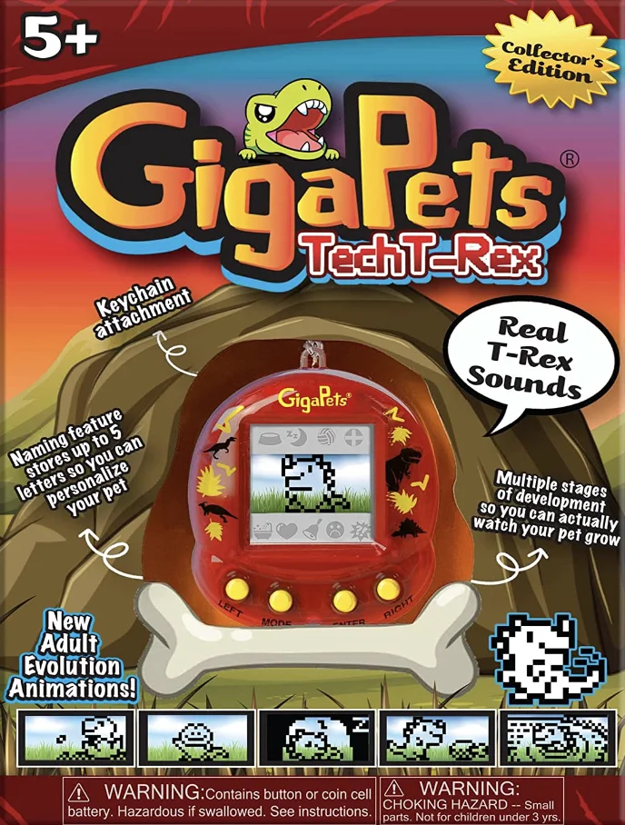 Original Tamagotchi Gigapets Star Cat 25th Anniversary