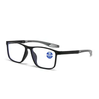 Lunettes de lecture ultra légères pour personnes d'âge moyen et en titane, anti-lumière bleue, lunettes de presbytie à la mode, nouveau paquet de 3 6
