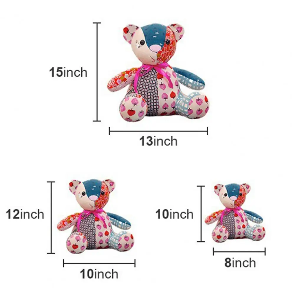 

Grown-up Love Bear Diy Craft Ruler Kit for Memory Bear Templates Create Lasting Memories with Deceased Loved One's for Nursery