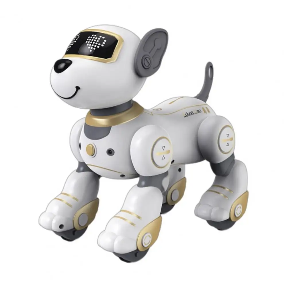 Touch-sensing Robot Dog Remote Control Robot Dog Toy for Toddlers Touch-sensing Stunt Puppy with Programming Abilities for Boys 6