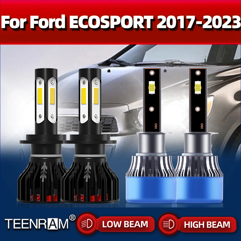 

Car Light Bulbs 40000LM Super Bright Led Headlight High Low Beam 6000K 12V For Ford ECOSPORT 2017 2018 2019 2020 2021 2022 2023