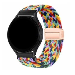 Quick Release Braided Loop Magnetic Watch Strap - Available in Multiple Sizes - 20mm (Candy color)
