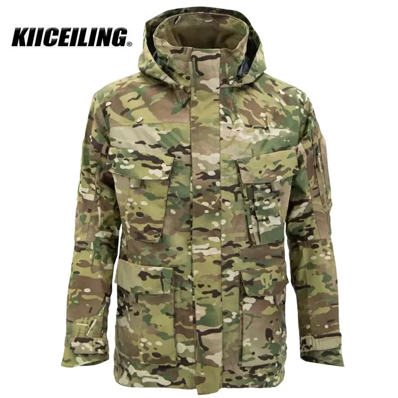 

KIICEILING TRG 2,0 PRG 2,0 тактические дождевые куртки для мужчин летняя походная охотничья хардшелл водонепроницаемая куртка Военная парка пальто