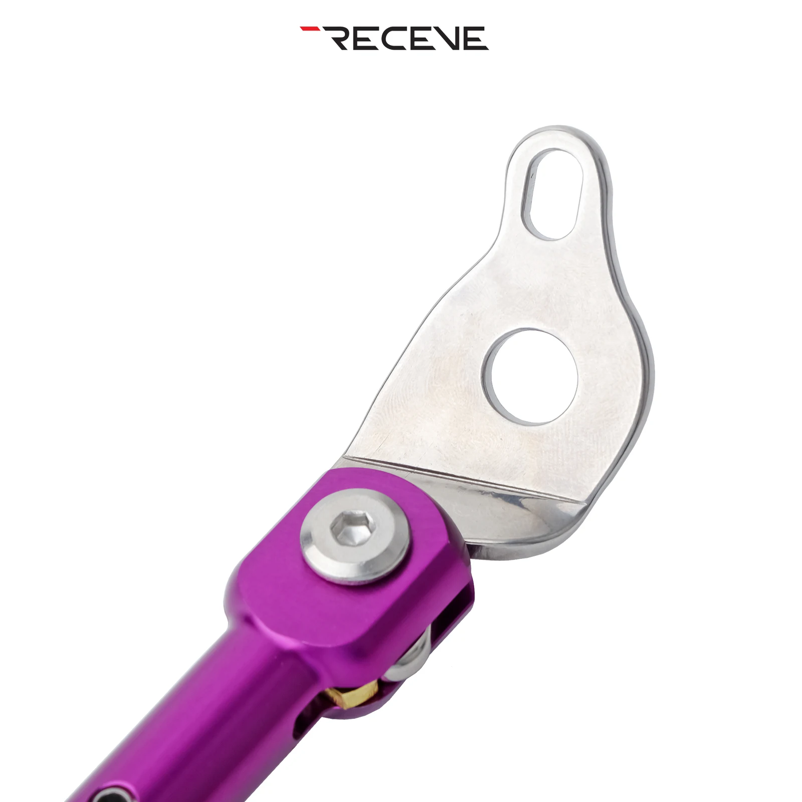 RECEVE Folding Bicycle Kickstand 349 Aluminum Alloy Foot Support Bike Kickstand Parking Stand Footrest for DaHon K3 PLUS mini349