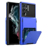 s23 ultra case Wallet 4-Card Slot Credit Case For Samsung Galaxy S23 Ultra Plus S23+ Card Holder Cover for Samsung S23 S 23 Plus 1