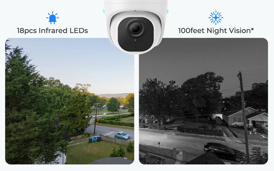 Kit Sicurezza POE 5MP Con NVR 8CH E 4 Telecamere - Sorveglianza Interna/Esterna, Visione Notturna, H.264+, 1TB HDD, Compatibile Con Alexa