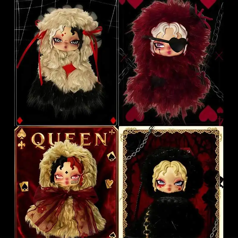 Alice Cards Contract Series Blind Box, trendiges Spielzeug, Ornament, hübsche Puppe, exquisiter Rucksack-Anhänger, Mystery Box, Überraschung, lustiges Geschenk