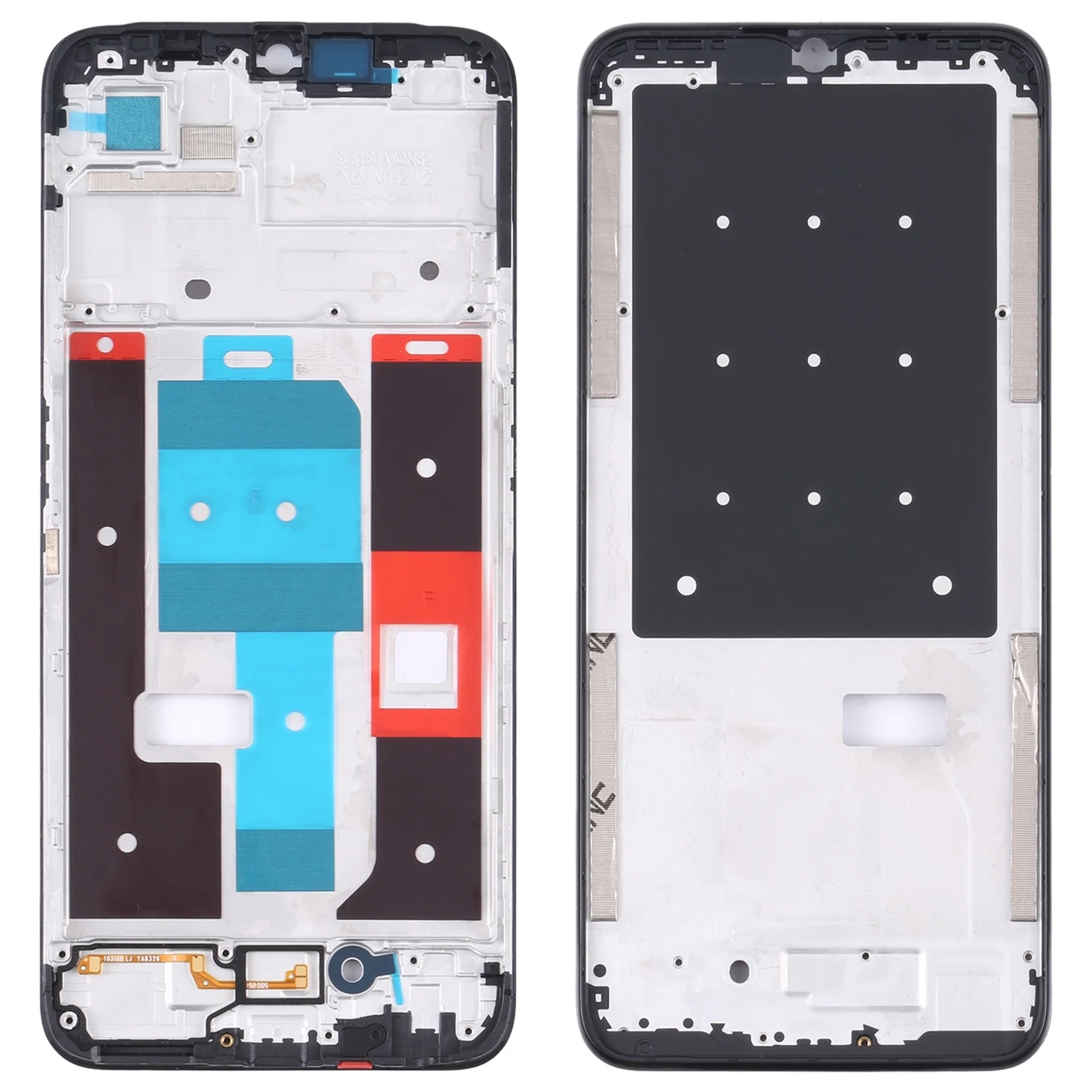 

Front Housing LCD Frame Bezel Plate for Realme C35 / C31 / C25 / C20 / C21 / C11 Phone Frame Repair Replacement Part