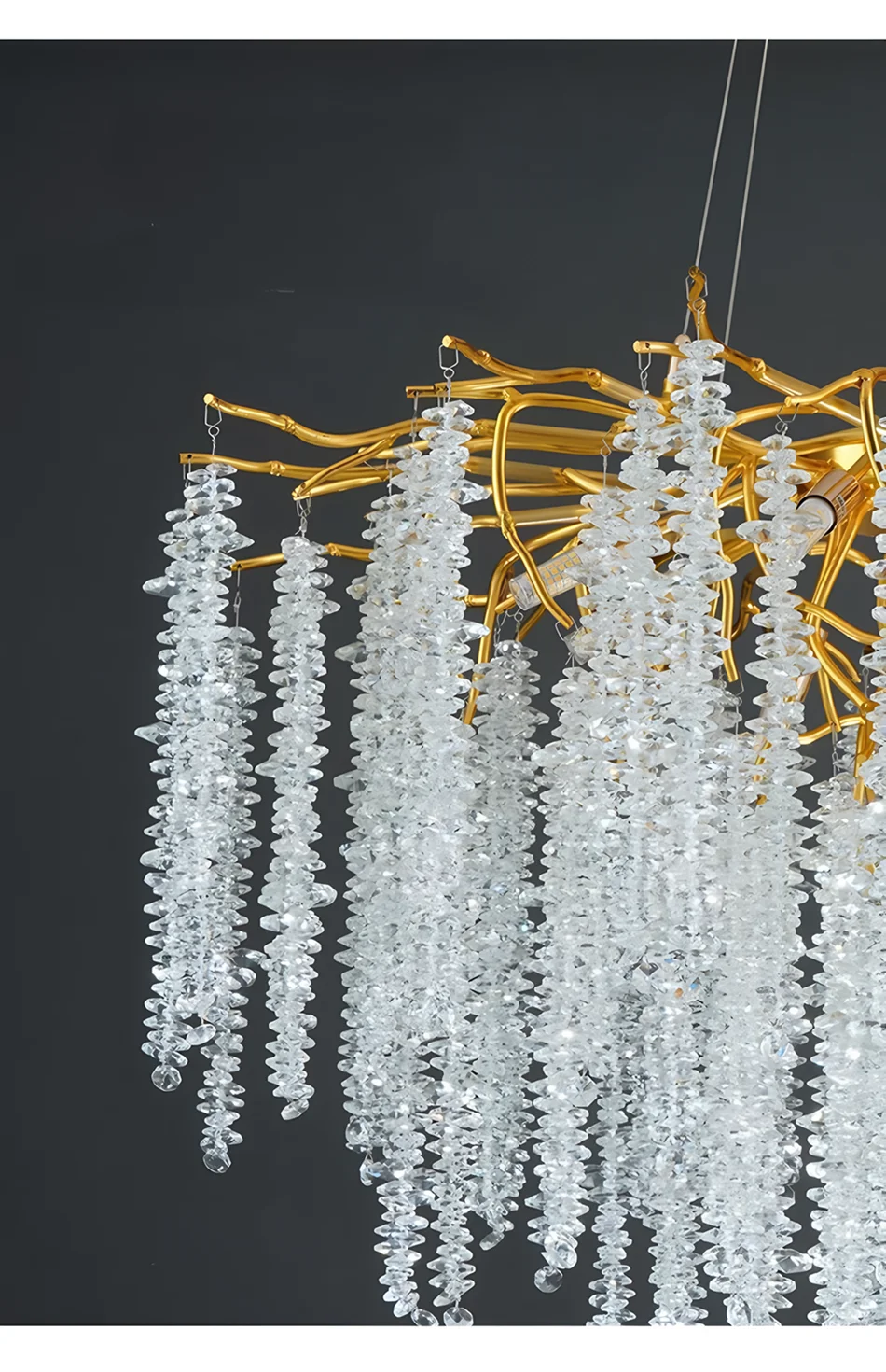 Modern New Crystal Chandelier Image 7