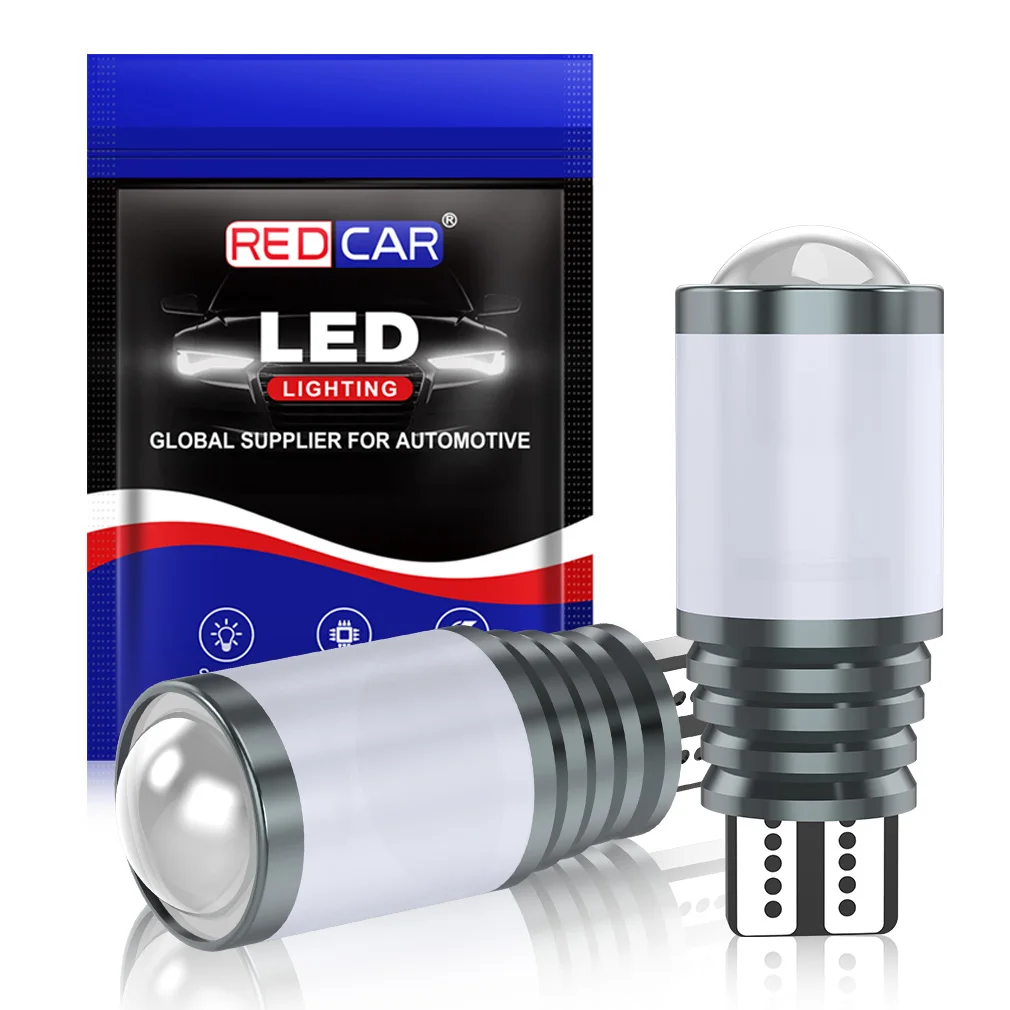 

2pc 1200LM 921 T15 LED Back Up Reverse Light Bulbs Car 912 902 W16W Canbus WY16W LED Bulbs Replace For Car Reversing Light White
