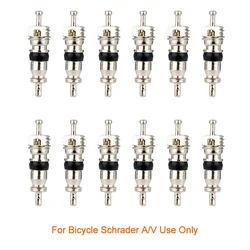 Deemount Brass Presta Valve Core Replacement with Alloy Remover Tool and O-Ring (Schrader Core 12PC)