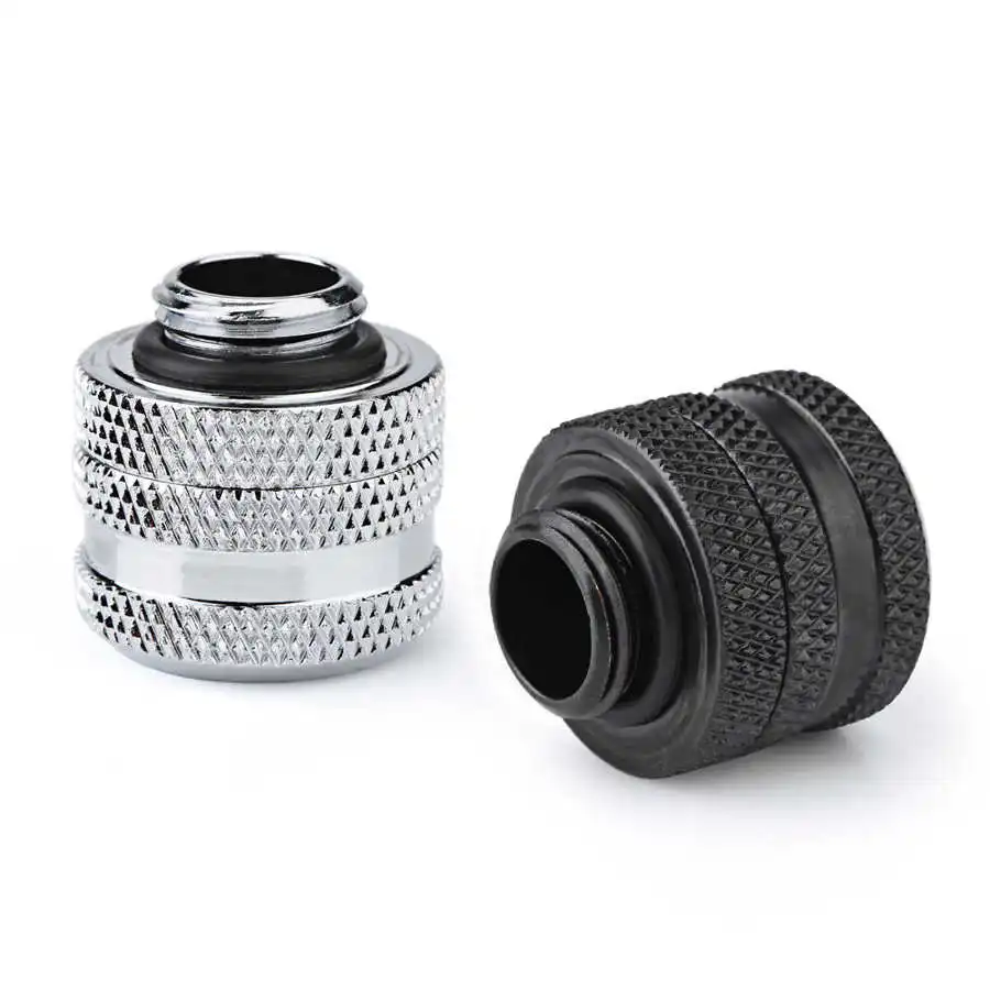 Copper Computer Hard Tube Fittings Water Cooling Compression Fitting