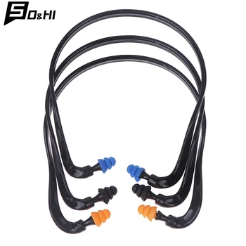 1pc Soft Silicone Head-mounted Earplugs