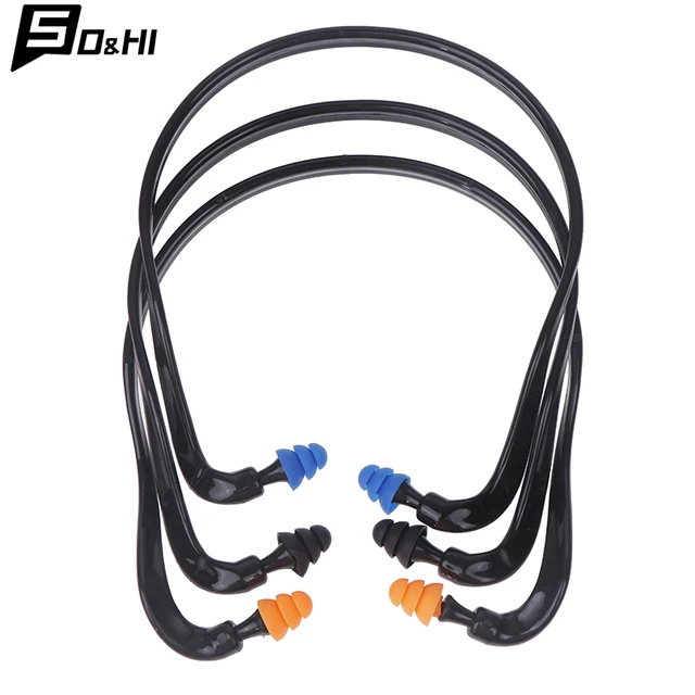 1pc Soft Silicone Head-mounted Earplugs