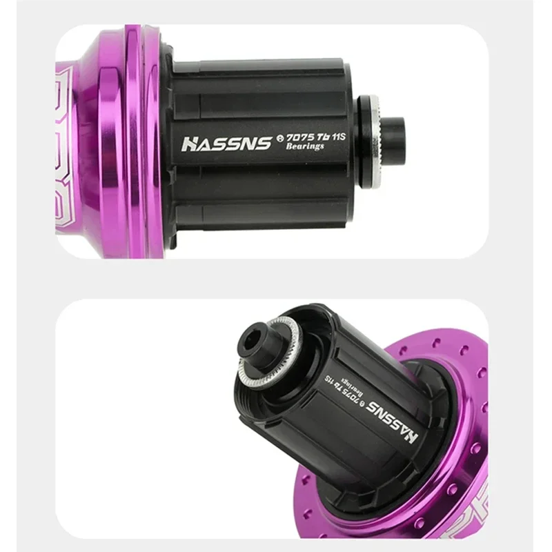 MTB Hub 32 36 Holes Bearing Bike Freehub Rear Hub Quick Release 32H 36H Four Palin 7-12 Speed 6 Pawl Hubs mountain bicycle hubs