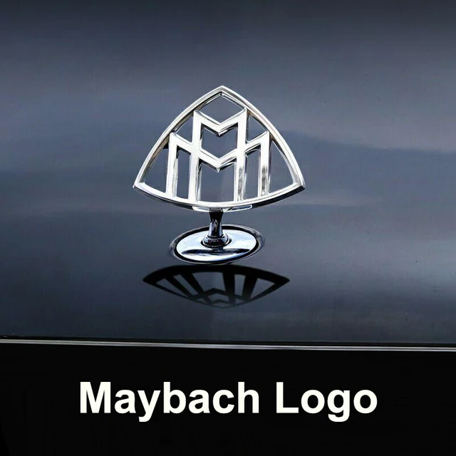 OEM Genuine New Maybach Hood Emblem Ornament Badge Standing Star AMG Edition