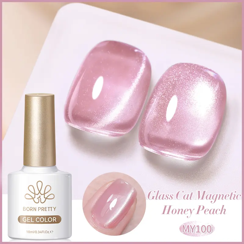BORN PRETTY 10ml Water Light Cat Magnetic Gel Nail Polish Vernis Semi Permanent Soak Off Crystal Gel Polish For Nails Manicure - Image 10