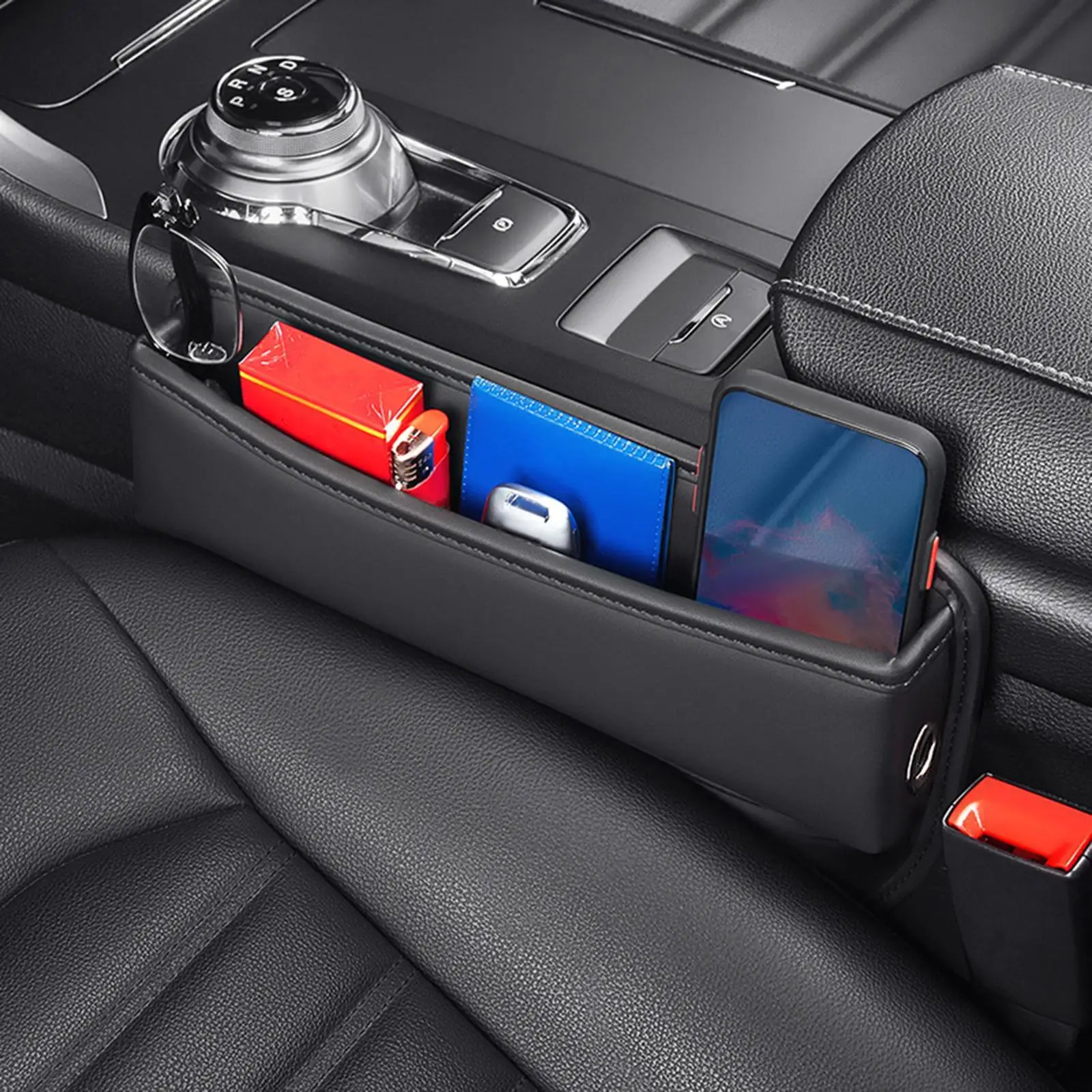 Car Seat Gap Organizer Multifunctional Storage Box Portable for Pens цена и фото