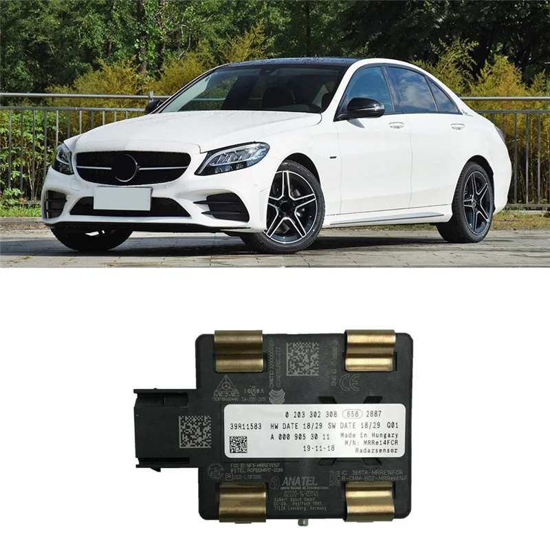 GLE W167 레이더 거리 제어 장치 센서 A0009052616, A0009053011
