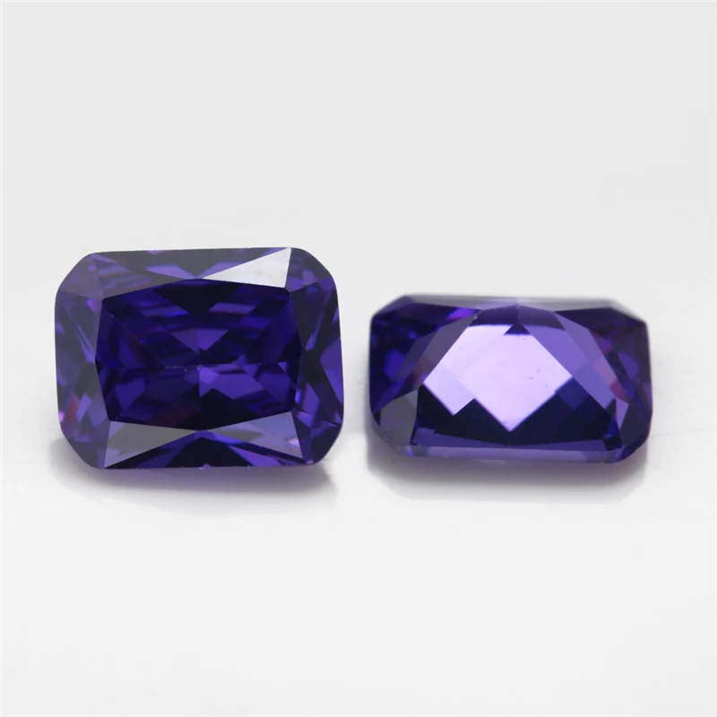 50 stücke/20 pcs4x6 ~ 10x12mm 5a Oktan gle CZ Stein verschiedene Farben Zirkonia lose synthetische Edelsteine für Schmuck – Detail 11