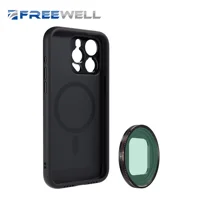 Freewell Sherpa Basic Kit VND 1-5 stop Filter and Sherpa Phone Case Compatible with iPhone 15/14/13 Pro & Pro Max 1