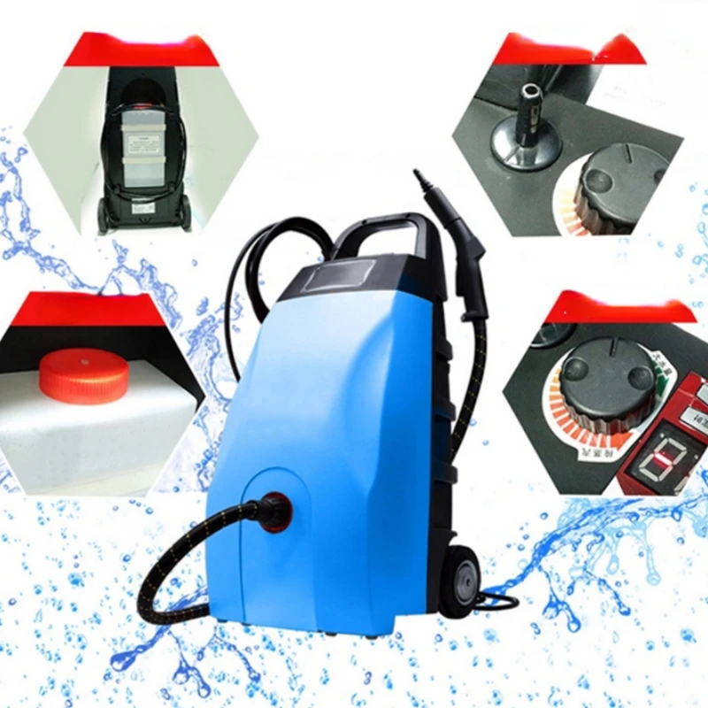 

Многофункциональный пароочиститель высокого давления без химических веществ с аксессуарами, идеально подходит для удаления пятен/штор/автомобиля/очистки пола