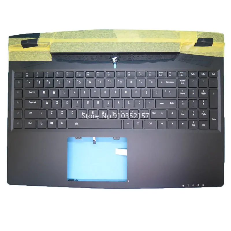 

Подставка для рук и клавиатура US для ноутбука Gigabyte AERO X5 V8 V7 27353-X5X71-J13S, английская, США, Новинка