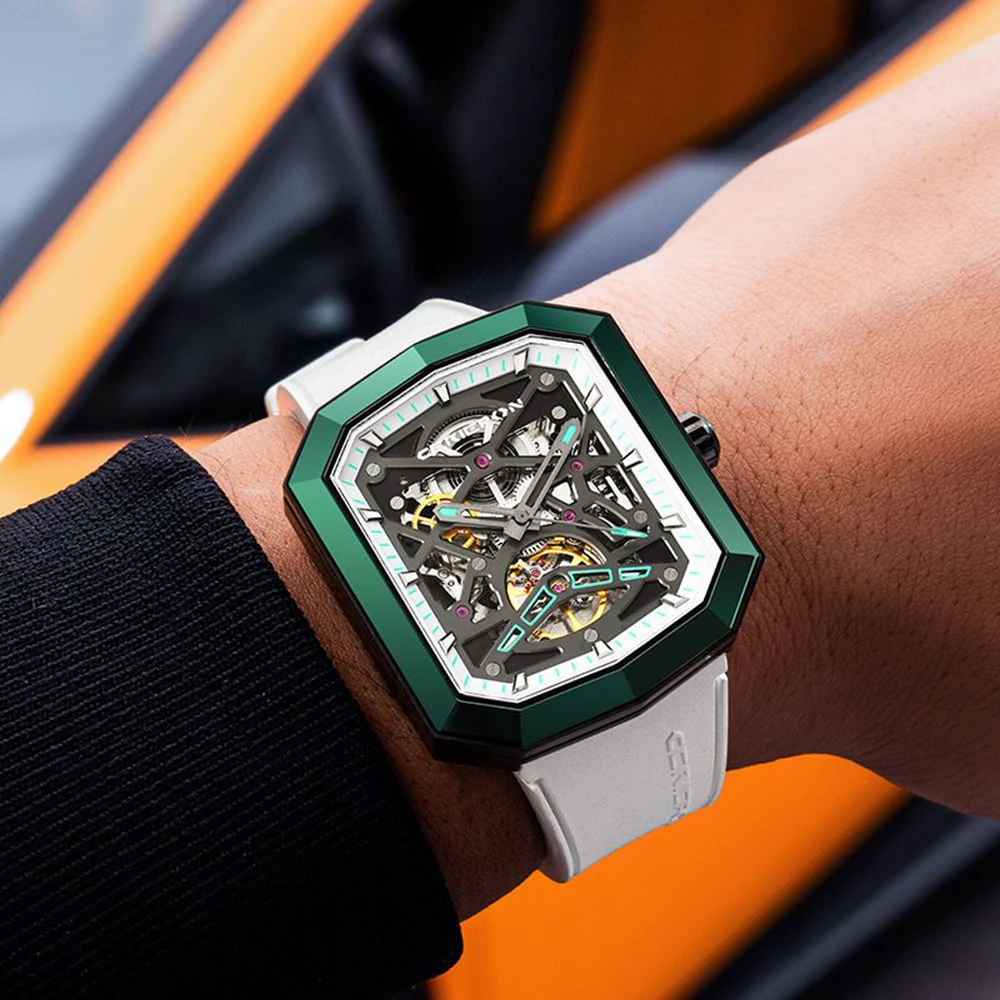 

Top Brand Automatic Watch Men Luxury Mechanical Wristwatches CERIEPON Limited Edition Luminous Waterproof Clock 2023 New Fashion