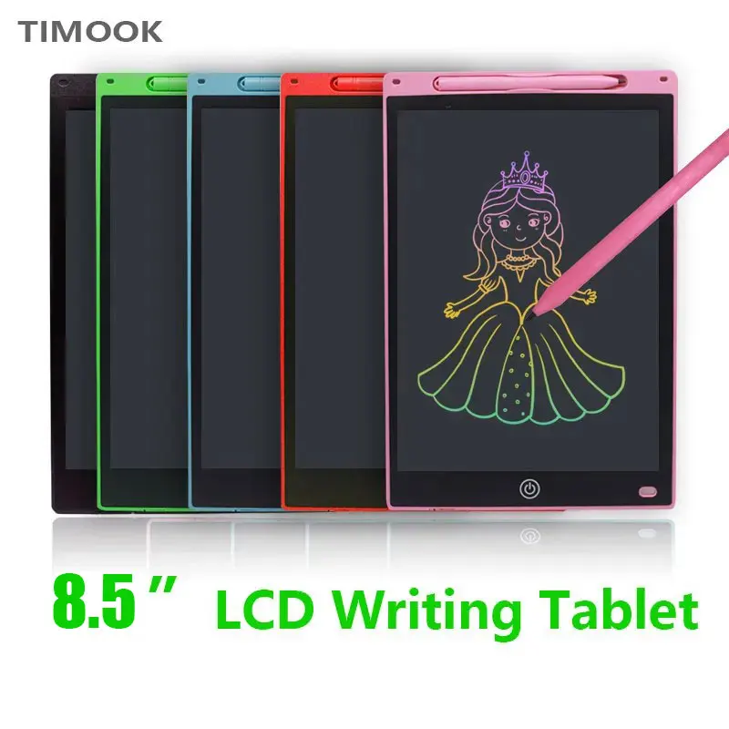 8.5 인치 그림 보드 미술 용품 ??필기 보드 LCD 쓰기 보드, 낙서 그림 보드 전자 그림 보드