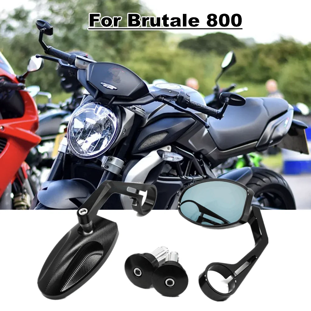 

Motorcycle Handlebar Rear View Mirror For MV Agusta Brutale 800 Brutale 800RR 2013-2021 CNC Handlebar Mirror