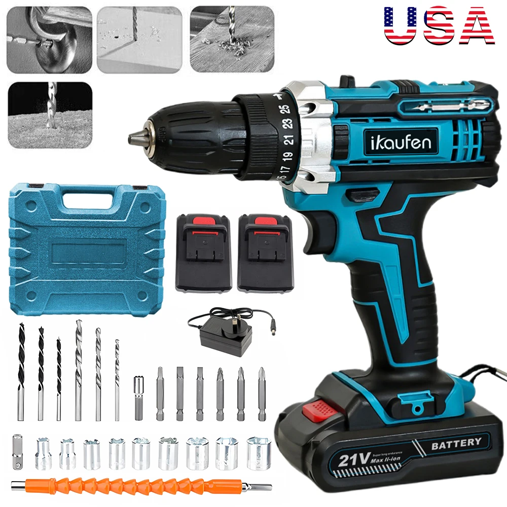 Multifunctional Cordless Impact Drill 1