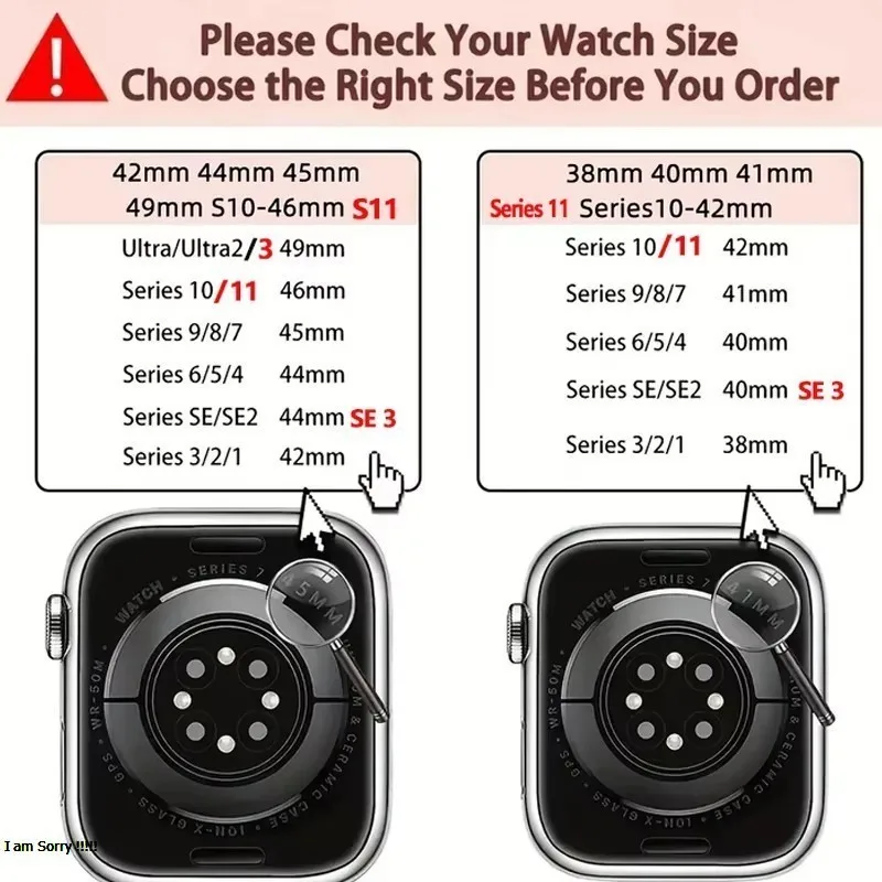Premium Silicone Sport Band for Apple Watch - Durable & Comfortable Bracelet