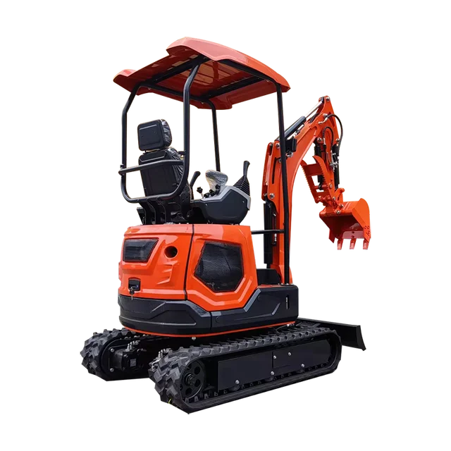 Small Excavators Machine Customization Hydraulic Mini Small Micro Crawler Bagger Digger Mini Backhoe Excavator 1 2 3 Ton 2