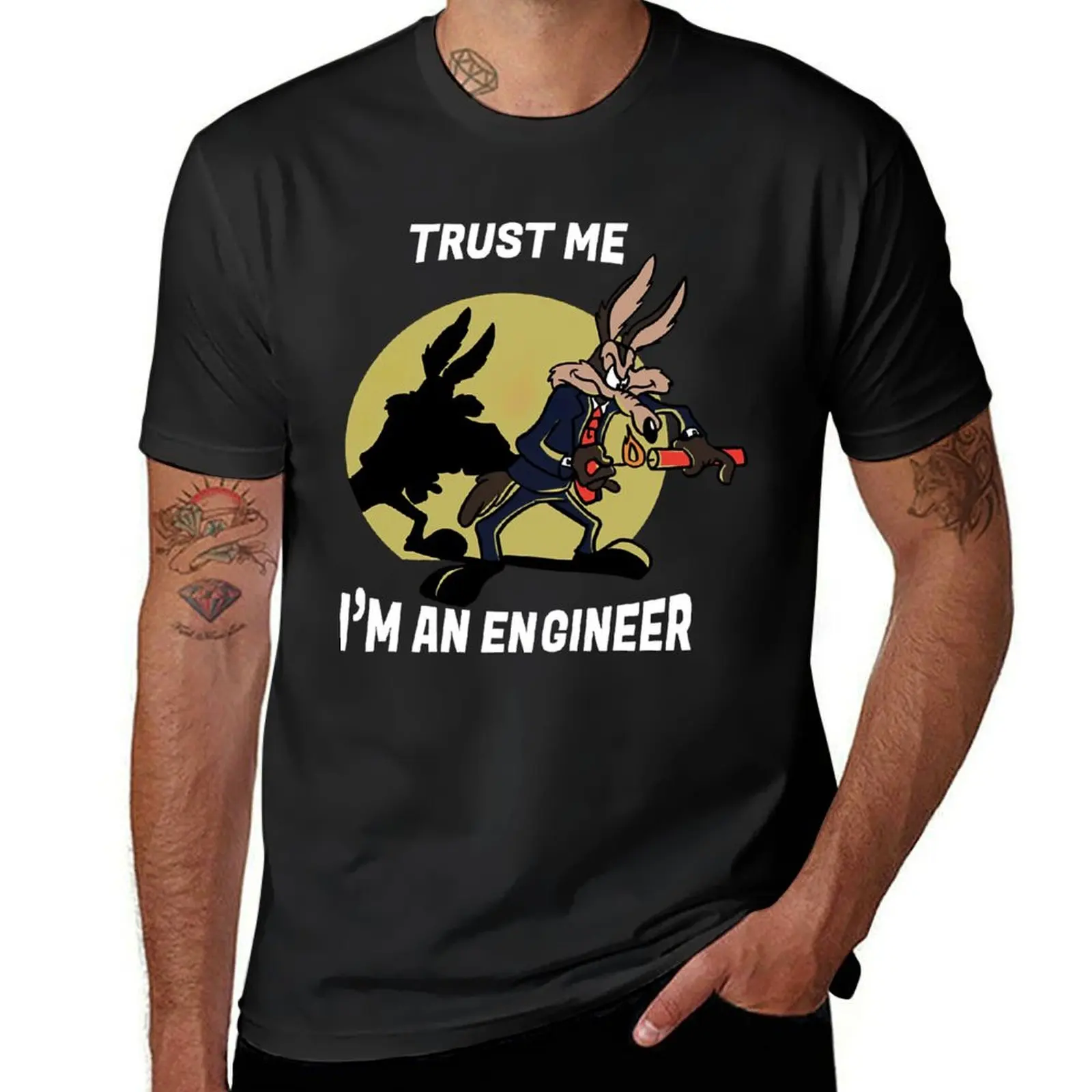 

Trust me I'm an Engineer T-Shirt plus size tops Short sleeve tee Men's t-shirt