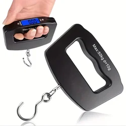 High - Precision Portable Digital Luggage Scale with Backlit LCD Display (Hook Style)