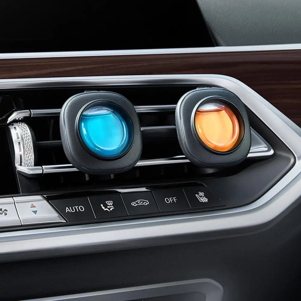 Car Fragrance Auto Air Outlet Aromatherapy Clip With Essential Oil Auto Air Freshener Interior Odor Eliminator Fragr