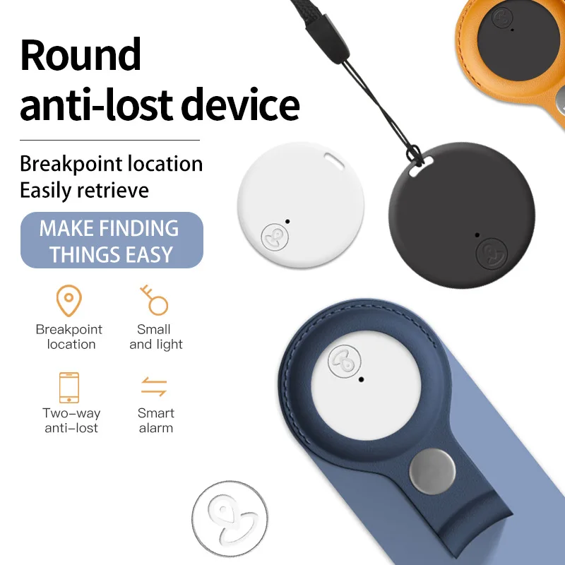 Bluetooth 5.0 Mini GPS Tracker Anti-Lost Device Pet Kids Keys Wallet Tracking for IOS/ Android Smart Finder Locator Accessories